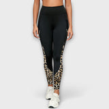 Carmo | Leggings taille haute avec motif léopard