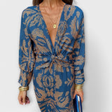 Oriana | Robe élégante à manches longues