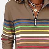 Trina-mae | – Pull rayé confortable