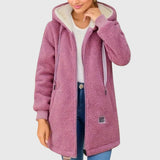Glistra | – Veste teddy en polaire pour femmes – Confortable et élégante