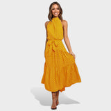 Bruna | Robe longue élégante