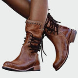 Milica – chaussures en cuir à lacets pour une vie quotidienne élégante et confortable