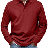 Laurent Celje | Polo-shirt de luxe à manches longues