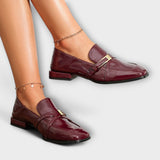 Isabel | Mocassins bordeaux