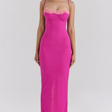 DELILAH | ROBE AVEC DÉTAILS EN DENTELLE