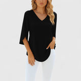 Annie | Blouse exclusive à décolleté en V