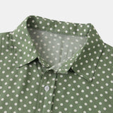 T-shirt à pois urbain