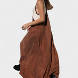 Lara | Robe Maxi à Deux Couleurs