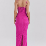 DELILAH | ROBE AVEC DÉTAILS EN DENTELLE