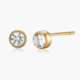 CELINE | Boucles d'oreilles en cristal solitaire