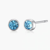 CELINE | Boucles d'oreilles en cristal solitaire