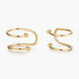 XENIA | Boucles d'oreilles en spirale