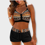 LUISA | BIKINI S AVEC MOTIF GÉOMÉTRIQUE