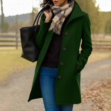Tradura | Manteau classique mi-long avec boutons