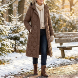 Gracia | Manteau long en duvet avec capuche