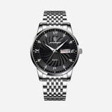 Montre bracelet pour homme en acier inoxydable