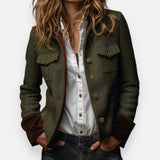 Ava | Veste élégante avec des détails en velours
