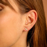 JAZMIN | Boucles d'oreilles texturées