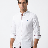 Tobias™ | Polo moderne pour homme à manches longues et col polo