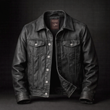 Veste en cuir Vanguard
