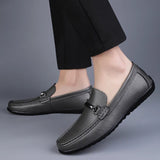 Loafers en cuir Pienza