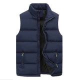 Brandon - Gilet sans manches brodé léger pour hommes