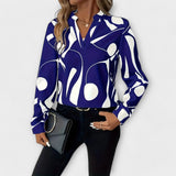 Joana | Blouse élégante à manches longues et décolleté en V