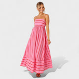 Camila | Robe d'été rayée