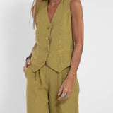 Aira | Gilet classique et pantalons larges