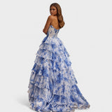 Olivia – Robe de Soirée Fleurie