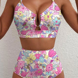 ENSEMBLE DE BIKINI 2 PIÈCES AVEC COUPE EN FORME DE U