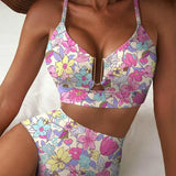 ENSEMBLE DE BIKINI 2 PIÈCES AVEC COUPE EN FORME DE U