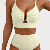 ENSEMBLE DE BIKINI 2 PIÈCES AVEC COUPE EN FORME DE U