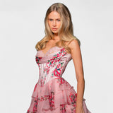Olivia – Robe de Soirée Fleurie