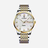 Montre bracelet pour homme en acier inoxydable
