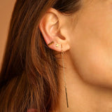 JAZMIN | Boucles d'oreilles texturées