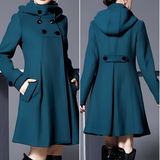 Solvara | Veste élégante avec poches doubles et capuche