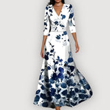 DIANA | Robe MAXI Fleurie