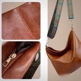 Linda | Charme Vintage Sac en Cuir à Bandoulière