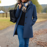 Tradura | Manteau classique mi-long avec boutons