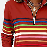 Trina-mae | – Pull rayé confortable