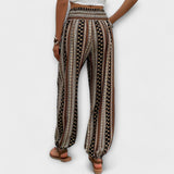 Clara | Pantalons graphiques ethniques