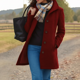 Tradura | Manteau classique mi-long avec boutons