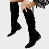 Tila - Bottes au genou avec une fermeture éclair divine