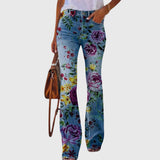 Clara | Pantalons Fleuris