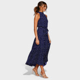 Bruna | Robe longue élégante