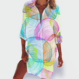 BRIGITTE | ROBE D'ÉTÉ LÉGÈRE ET COLORÉE