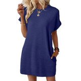 EVA | Robe Minimaliste Quotidienne avec Col