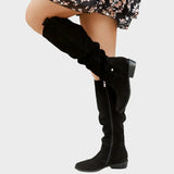 Tila - Bottes au genou avec une fermeture éclair divine