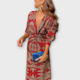 Oriana | Robe élégante à manches longues